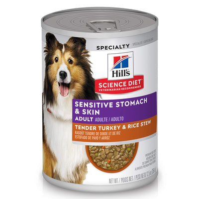 Hill's Science Diet Adult Sensitive Digest & Skin Turkey Stew 354g