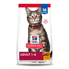 Hills Science Adult Chicken Cat Food - 16 lb