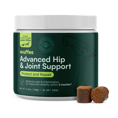 Wuffes Joint Health Chews for Small & Medium Dogs - 60 Ct
