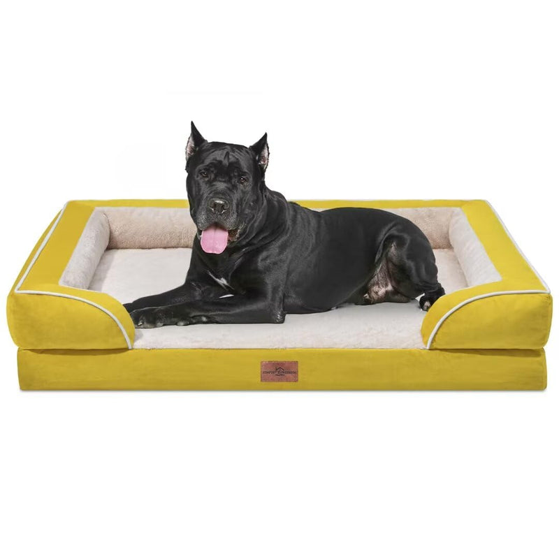 OrthoComfort XXL Dog Bed: Waterproof & Washable
