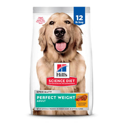 Hills Science Perfect Weight Adult Chicken Dog Food 12 lb